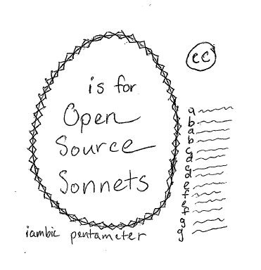 O is for Open Source Sonnets,