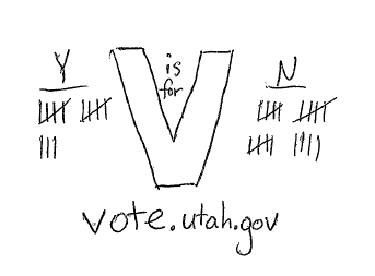 V is for Vote V is for Vote
