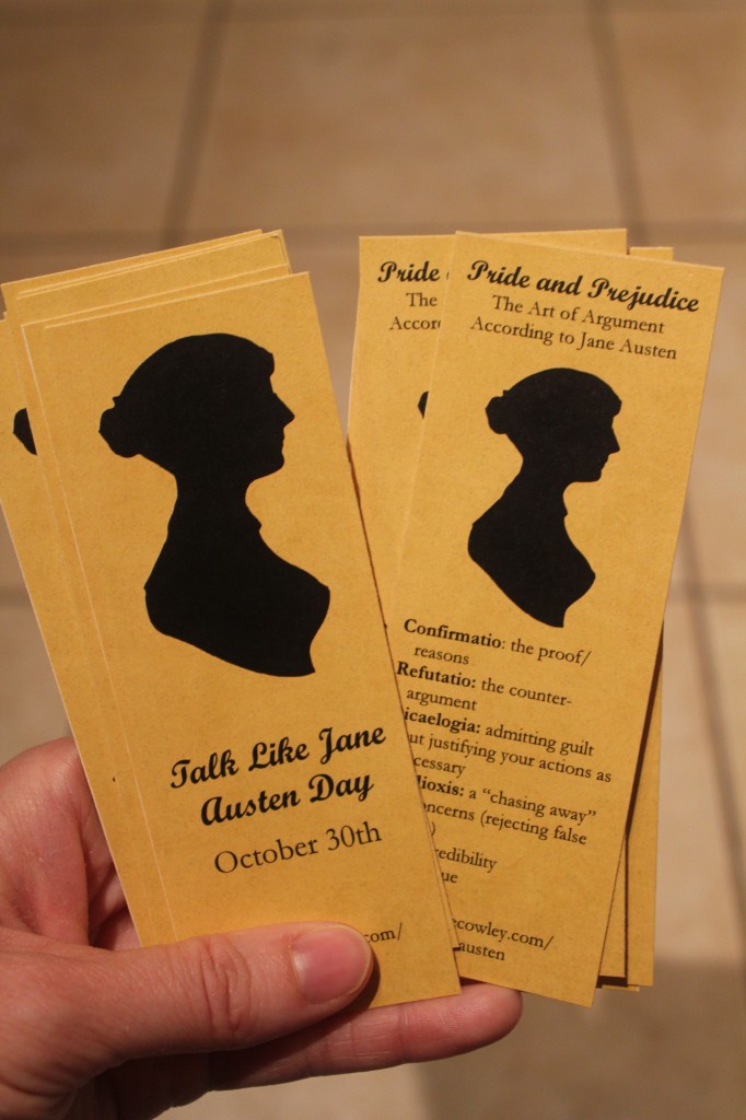 Jane Austen Bookmarks