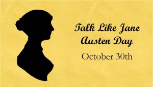 Talk Like Jane Austen Day Freebie