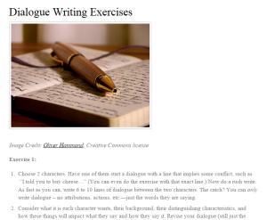 Dialogue_Writing_Exercises