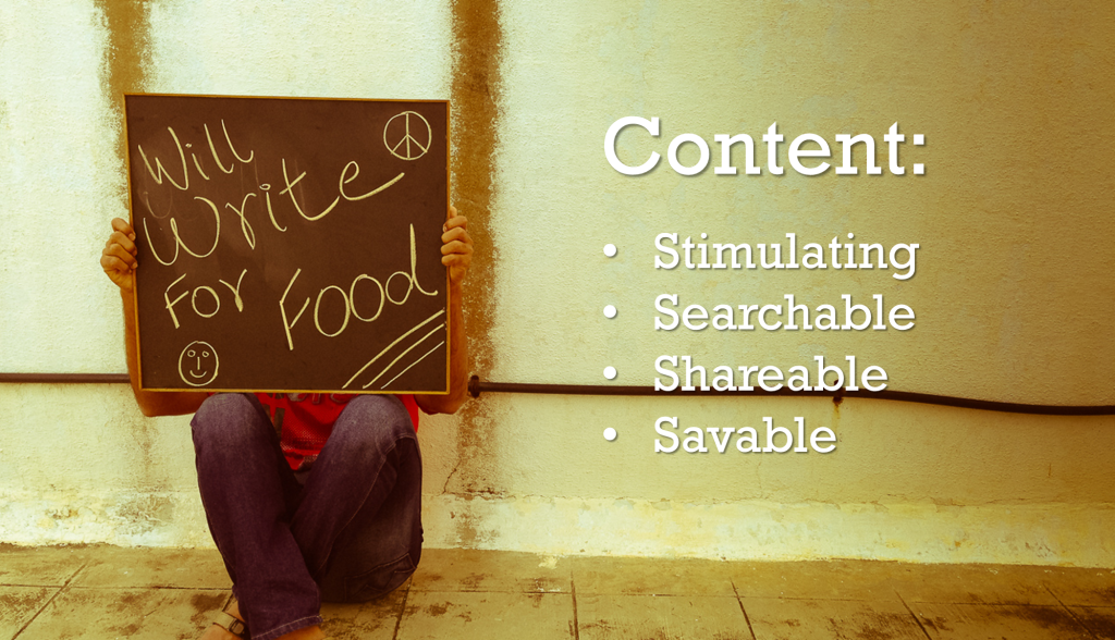Optimizing Your Author Website - The 4 S's of Good Content