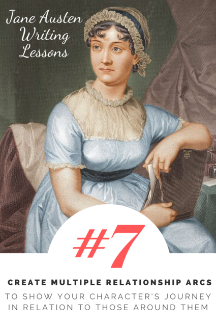 Jane Austen Writing Lessons. #7: Create Multiple Relationship Arcs to Show Your Character’s Journey in Relation to Those Around Them