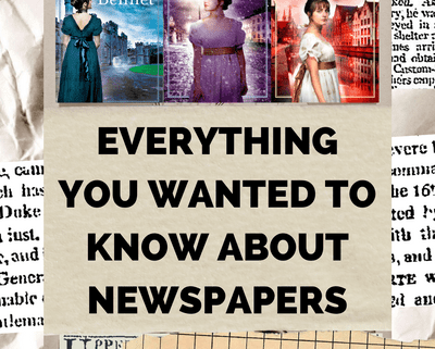 Everything You Wanted to Know About Newspapers in the Mary Bennet Series