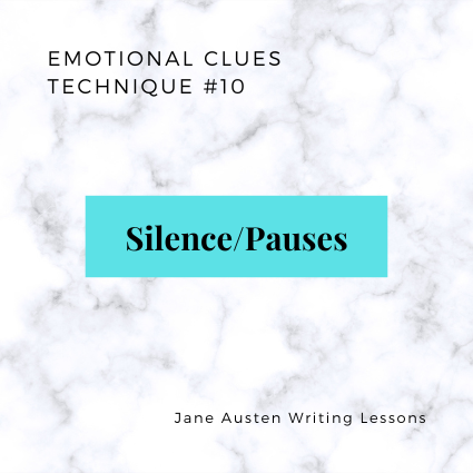 Emotional Clue Technique 10: Silence/Pauses