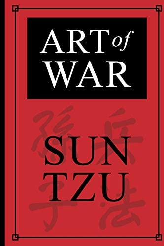 Red cover--The Art of War by Sun Tzu